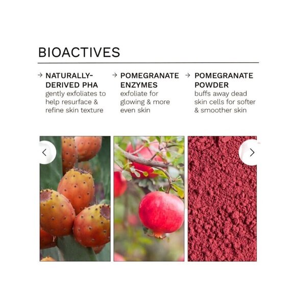 REN Clean Skincare Radiance PHA Facial Exfoliator Full Size 50ml NIB Sealed - Picture 3 of 7